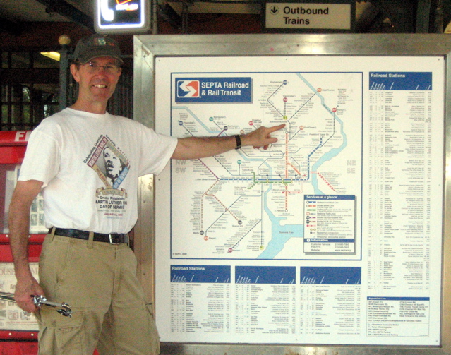 SEPTA rail map